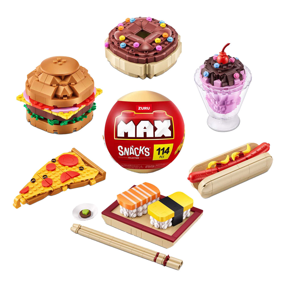 Max bricks snacks bal