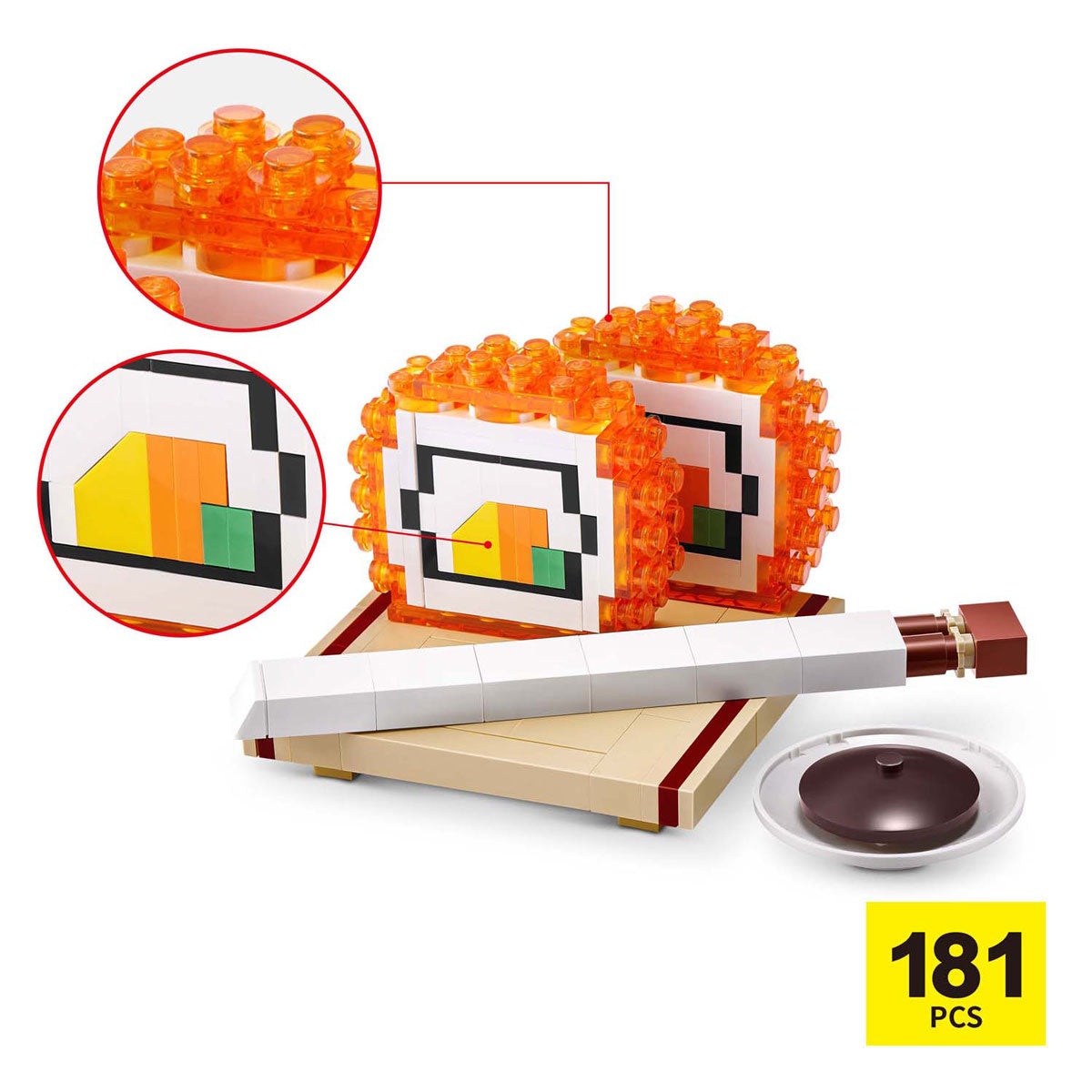 Zuru bouwset sushi max bricks - creatief speelgoed sushi maken.