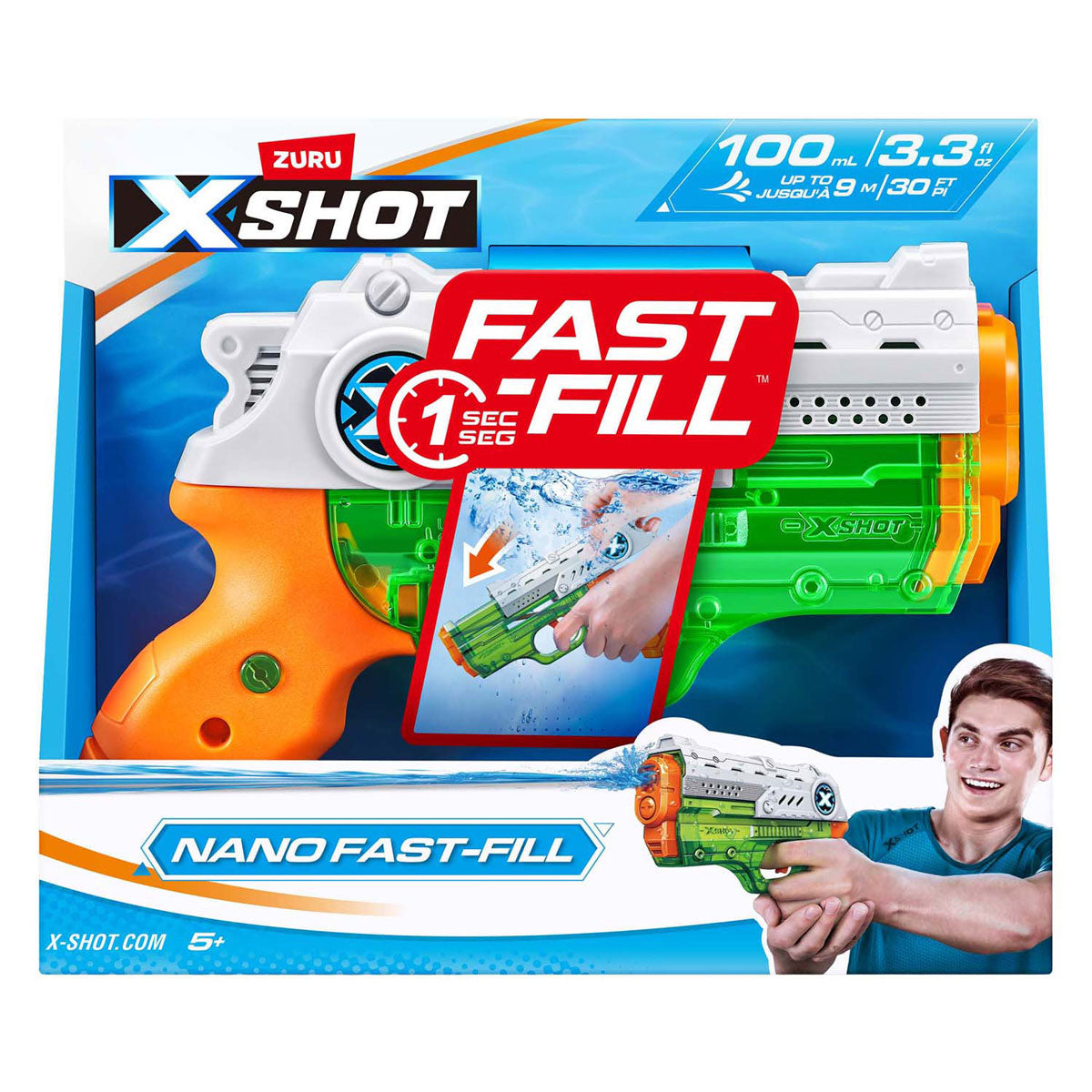 Zuru zure x-shot nano fastfill waterpistool