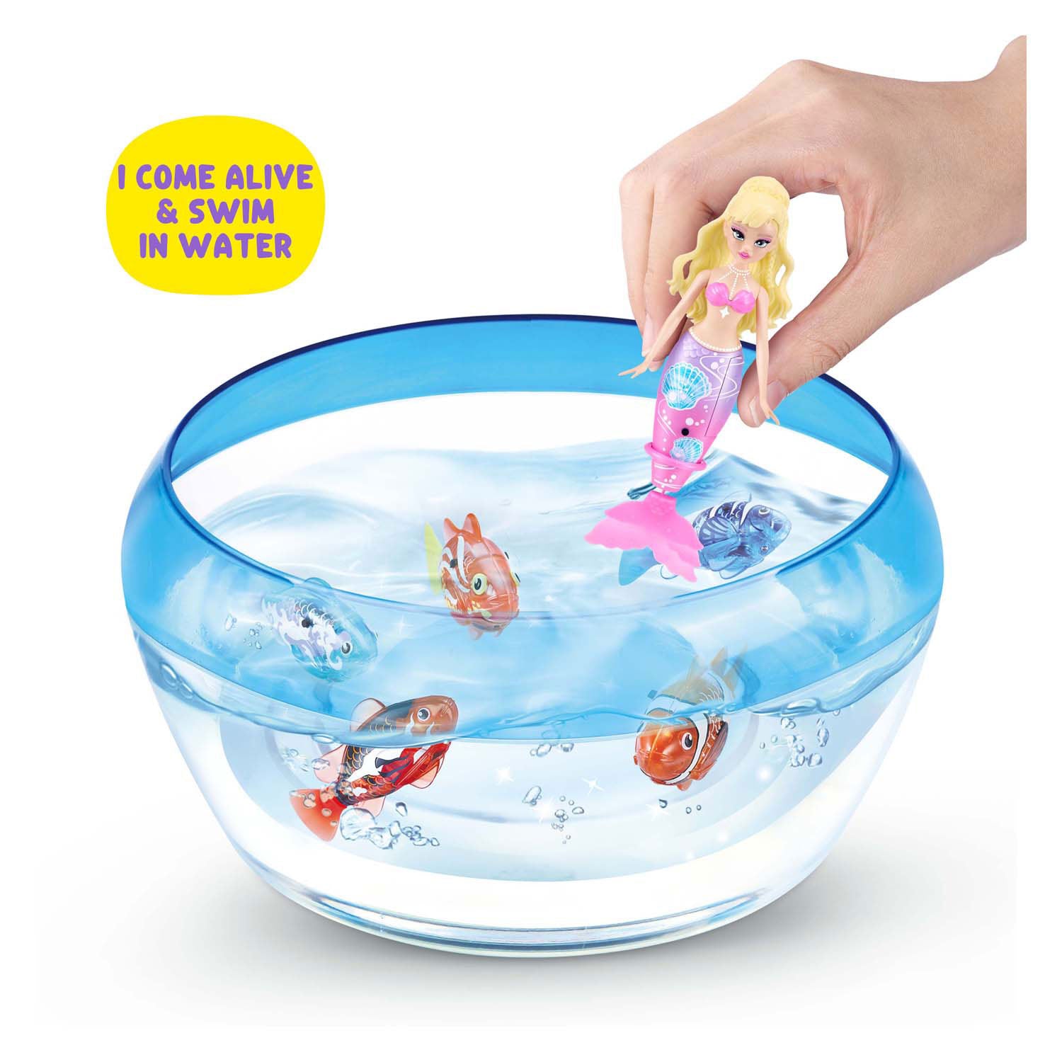Zuru zeemeermin speelgoed pets alive zwemmende zeemeermin waterpret.