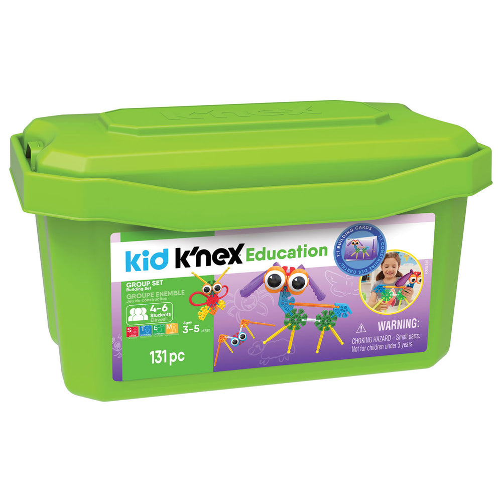 K'nex kindergroepset in opbergbox, 131dlg.