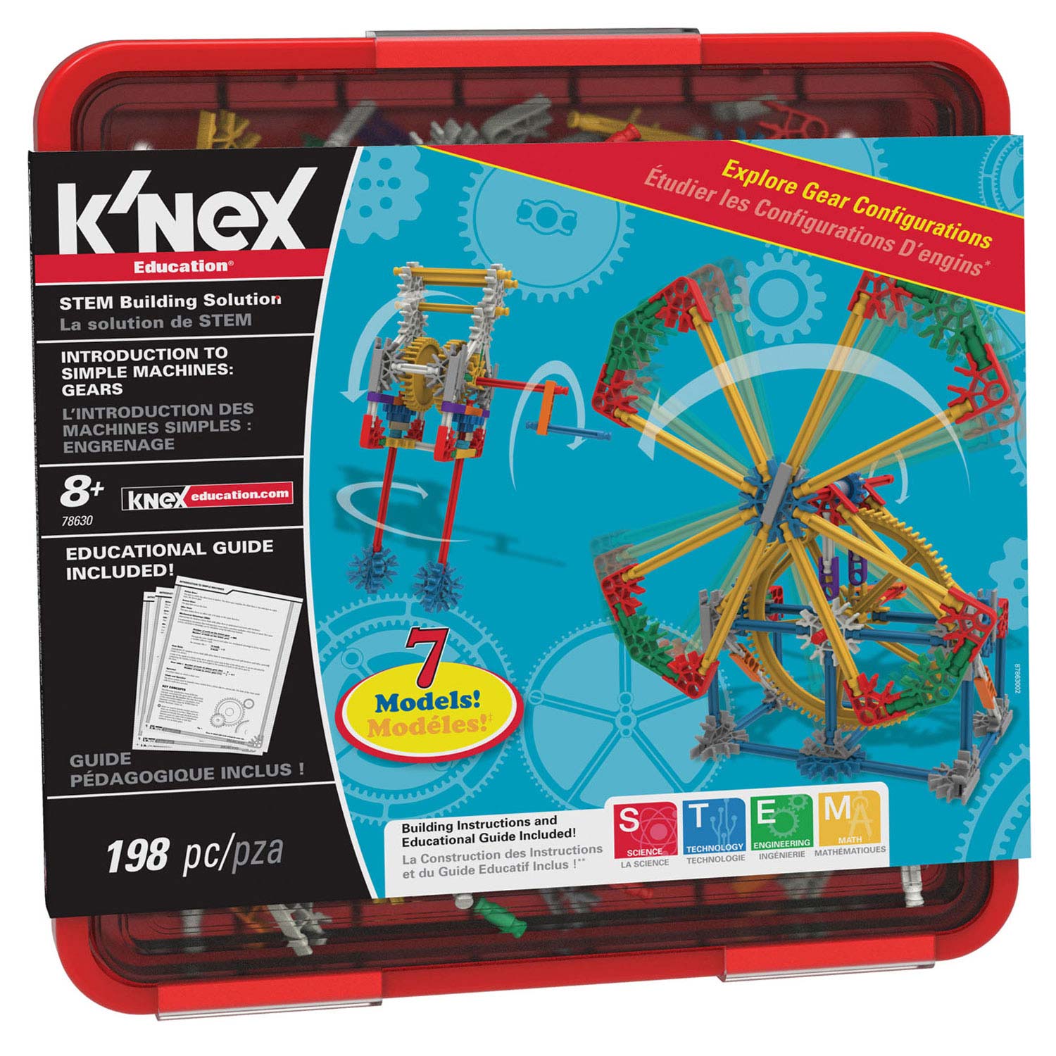 K'Nex Bouwset Inleiding tot eenvoudige machines, 198dlg.
