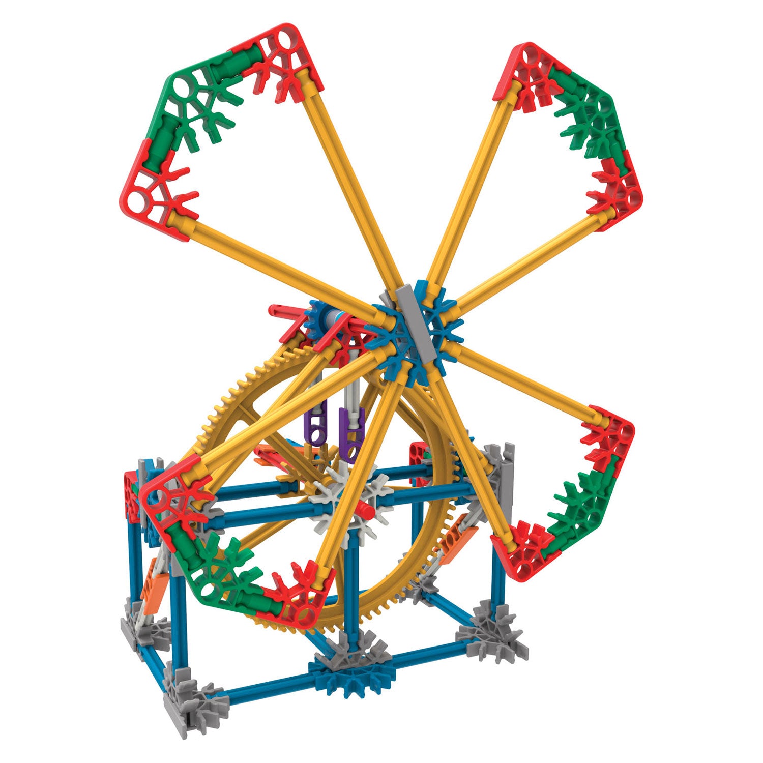K'nex-stamverkenningen: tandwielbouwset