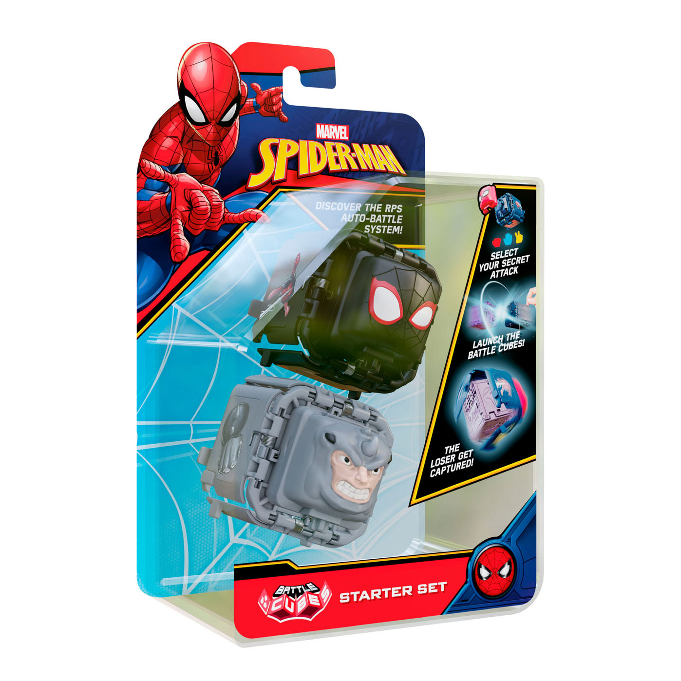 Boti Marvel Spider-Man Battle Cube - Miles Morales vs Rhino