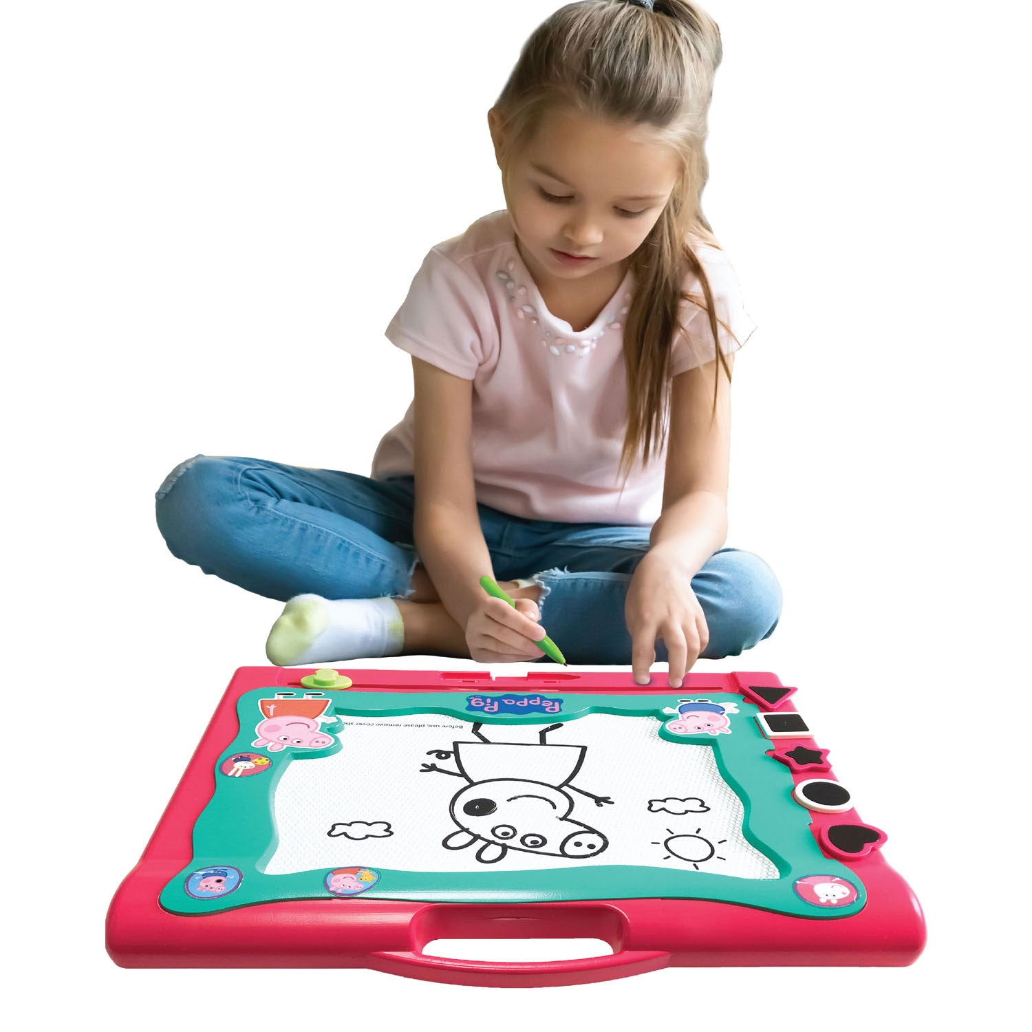 Peppa Pig Groot Magnetisch Tekenbord