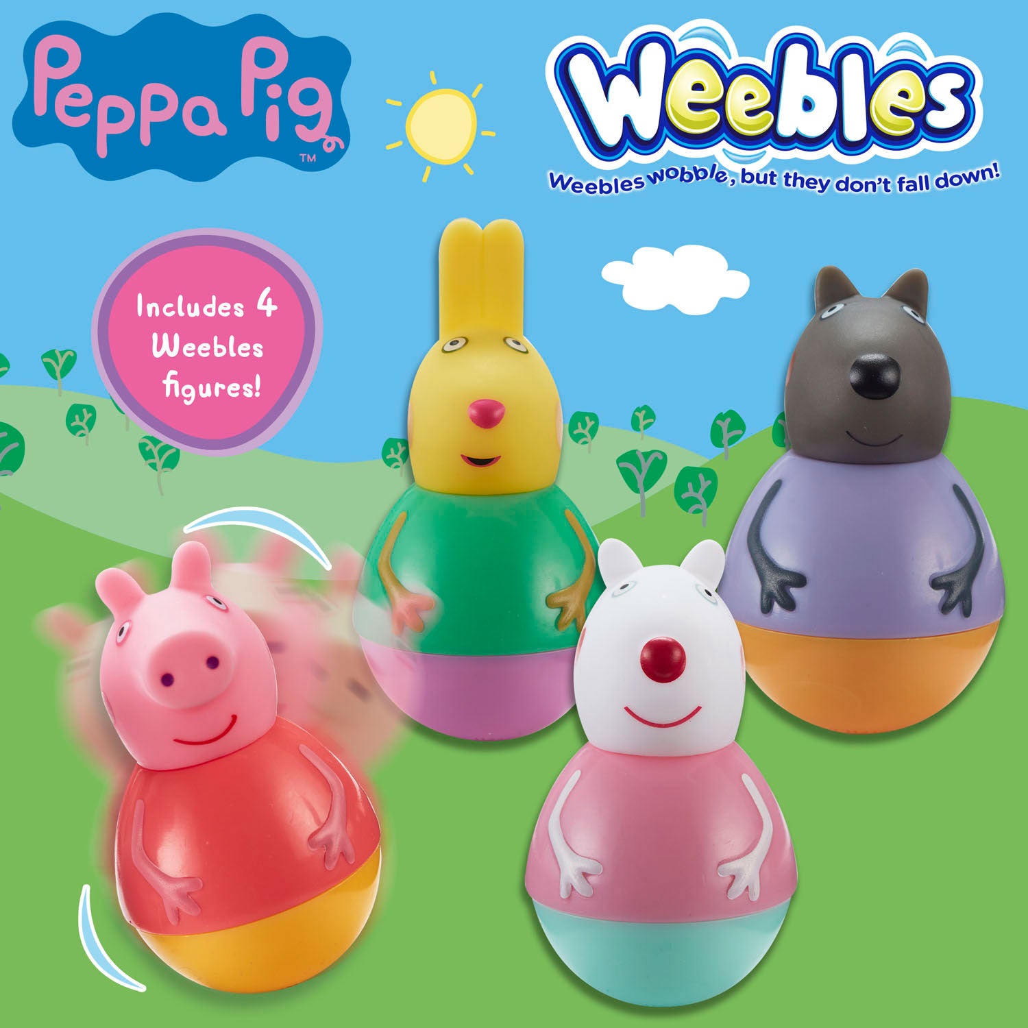 Peppa Weebles - Peppa Friends Figuren