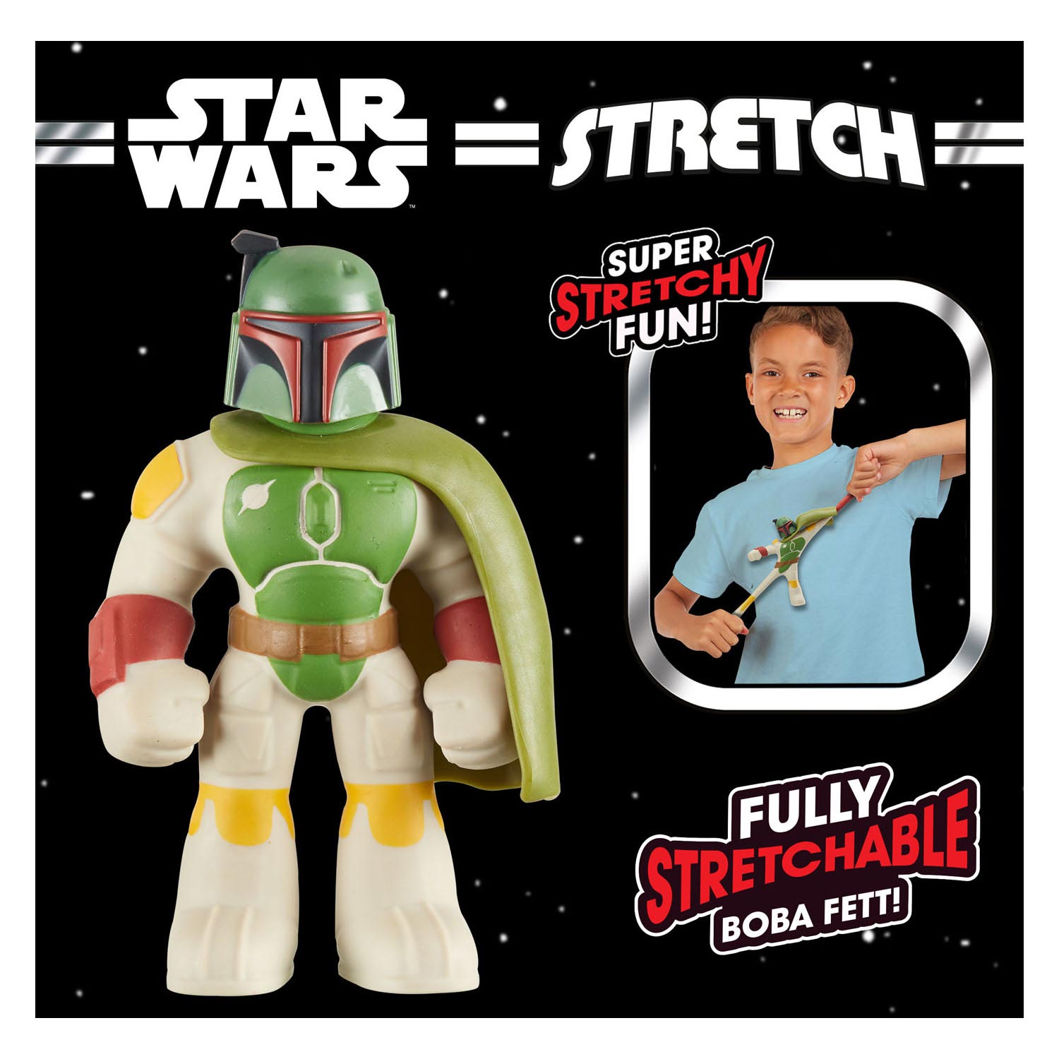 Stretch Armstrong Boba Fett
