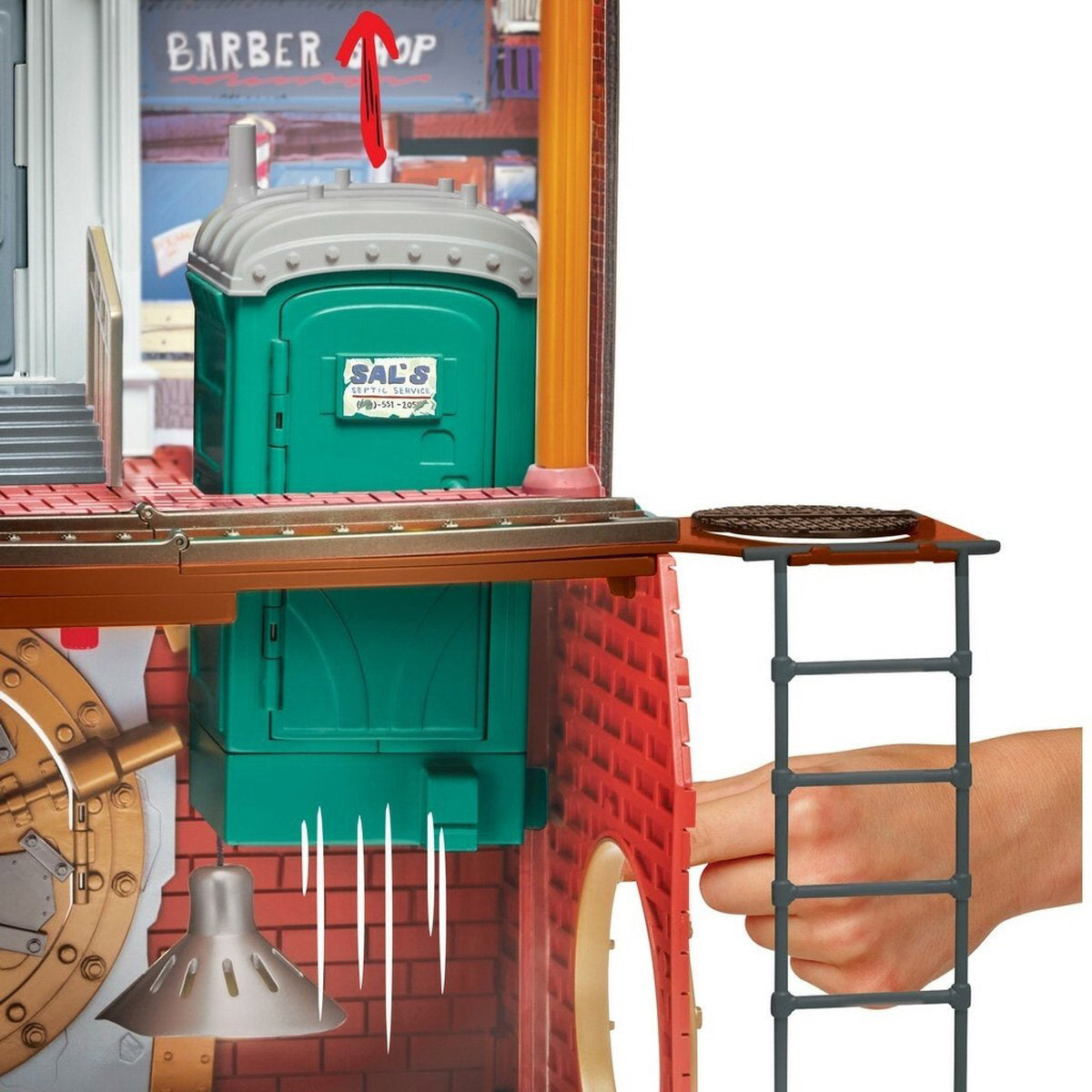 Boti teenage mutant ninja turtles hoofdkwartier speelset