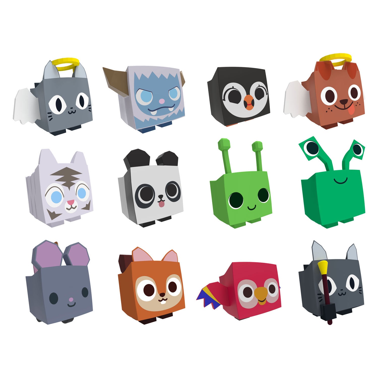 Boti huisdierensimulator minifiguur 4-pack golf 2