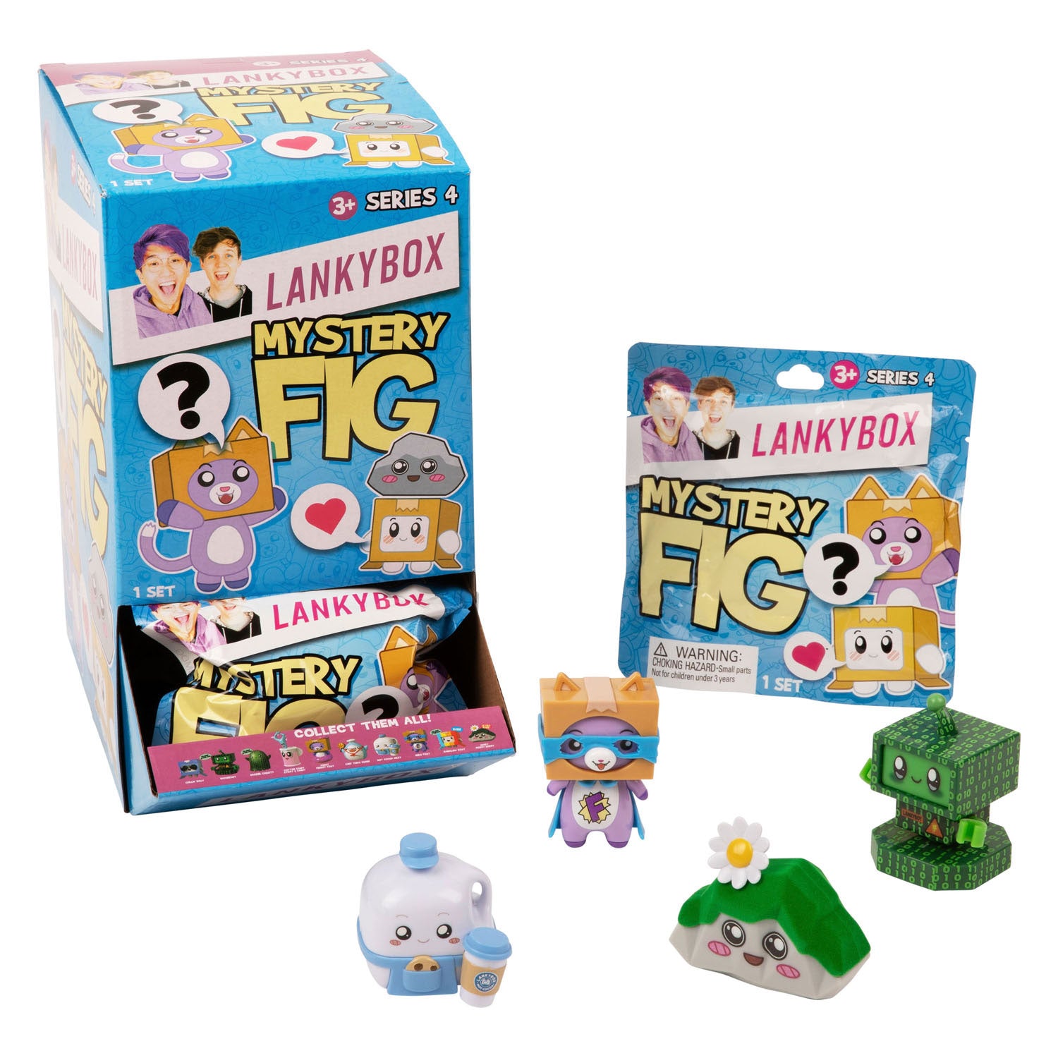 Serie 3 Lankybox Mini Mystery Speelfiguur