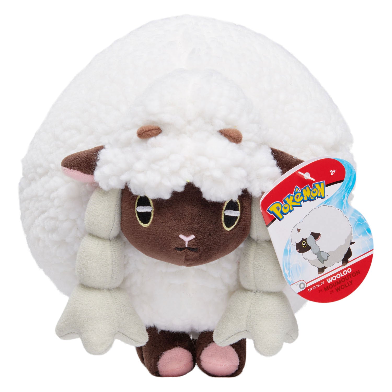 Pokémon Knuffel Pluche - Wooloo, 20cm