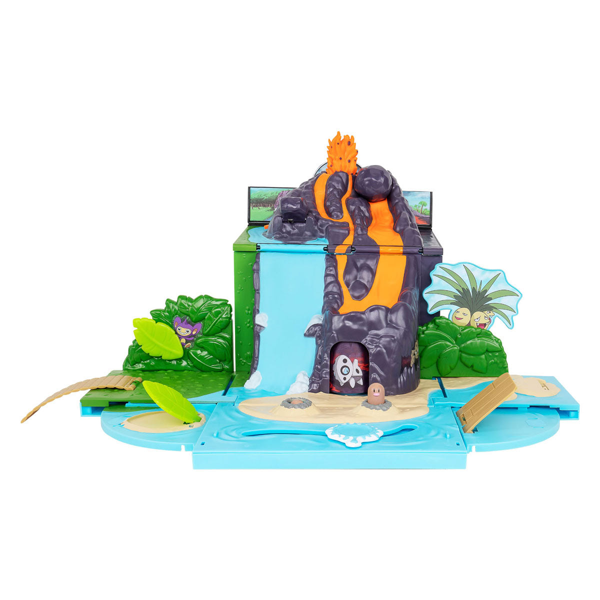 Pokémon Meeneekoffer Vulkaan met Pikachu Speelset