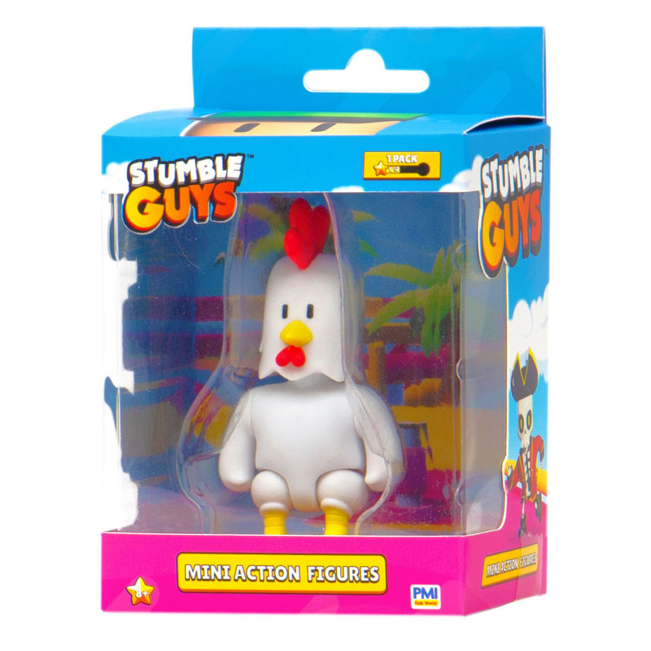 Boti Stumble Guys mini actiefiguur - kip