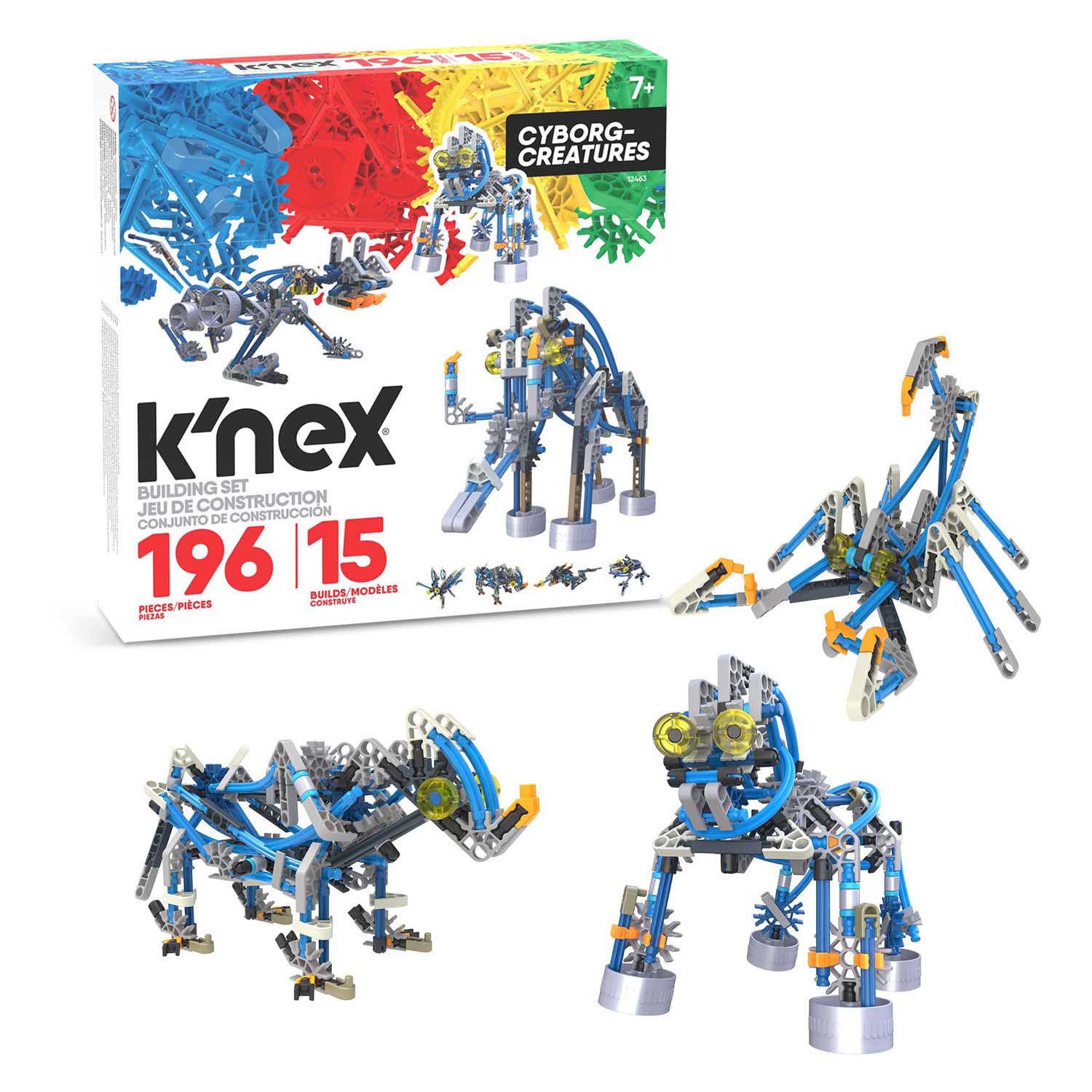 K'nex cyborg wezens 15 modellen, 196dlg.
