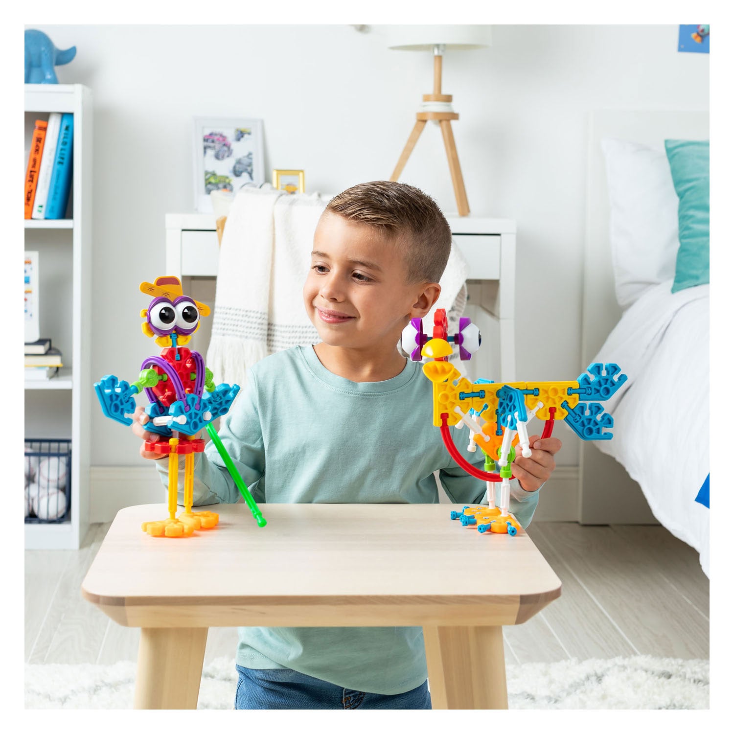 K'nex Kid Knex Farmin Friends bouwset, 65dlg.