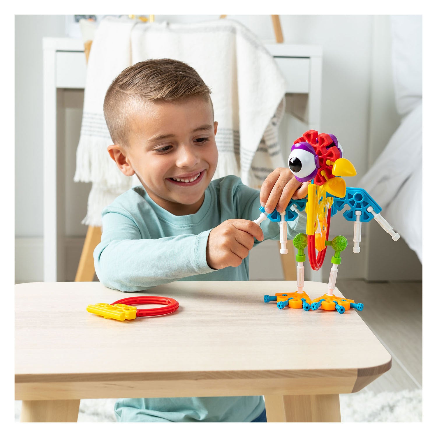 K'nex Kid Knex Farmin Friends bouwset, 65dlg.