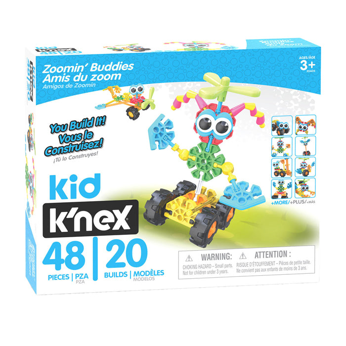 K'nex Kid Knex Zoomin Buddies bouwset, 48dlg.