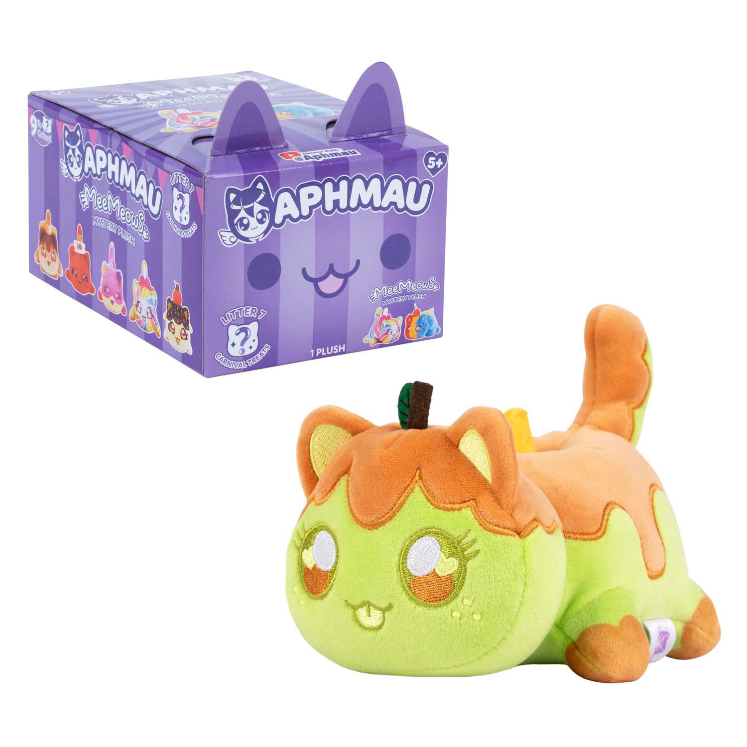 Boti pluche alhmeu 15 cm mystery meemeow series 7 carnival treats | 9 stuks