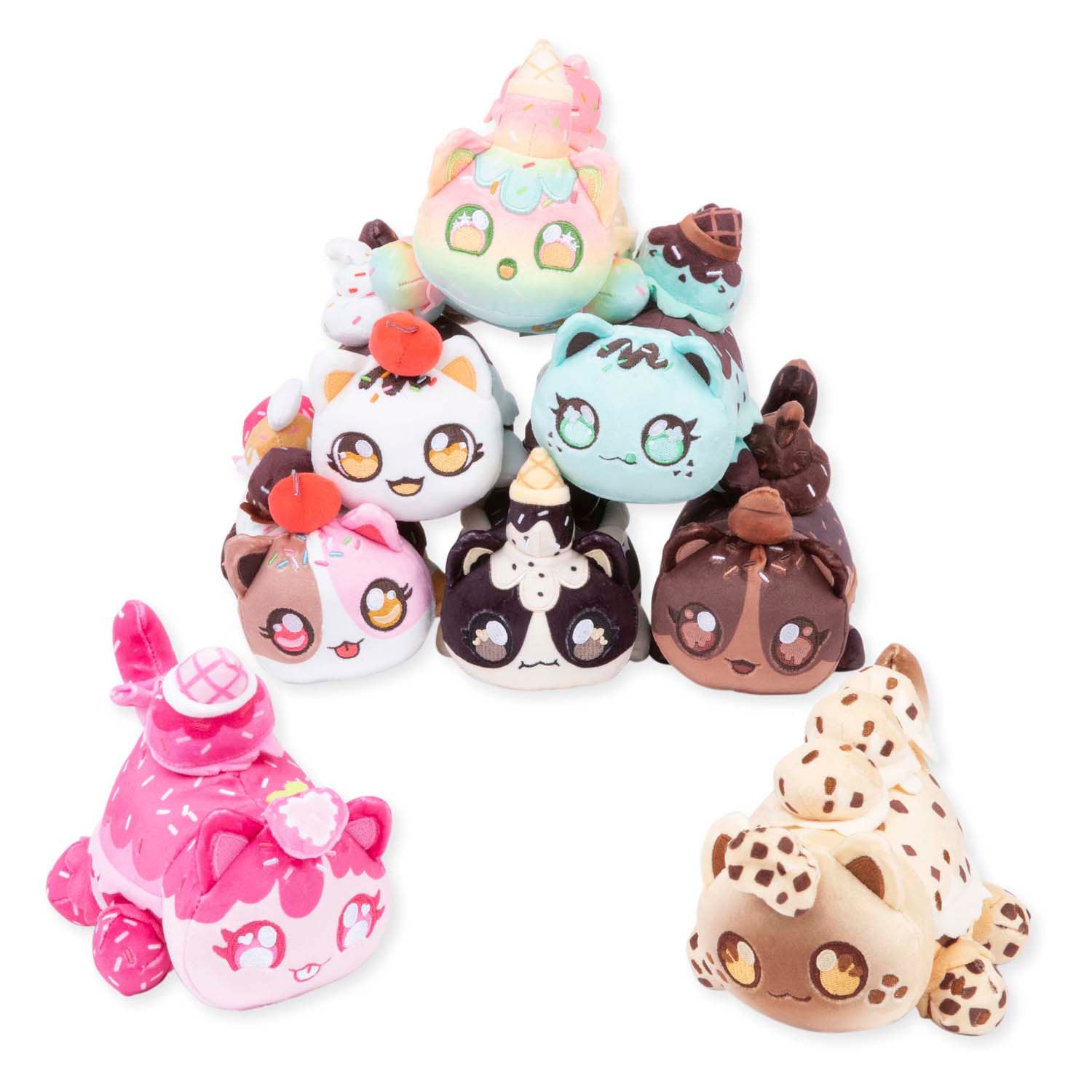 Boti aphmau mystery meemeows knuffel - ice cream