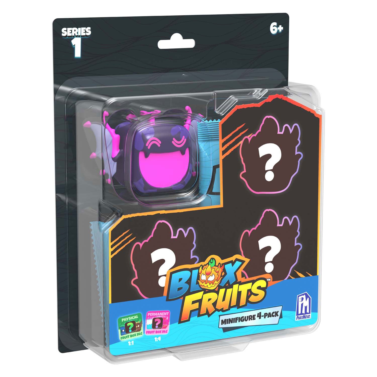 Roblox blaasfruit minifiguren 4-pack