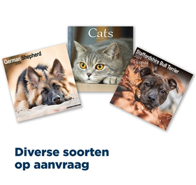 Kalender 2025 div soorten op aanvraag