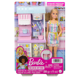 Barbie IJskraam Winkel Speelset