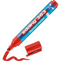Flipchartmarker edding 383 rood 1-5mm