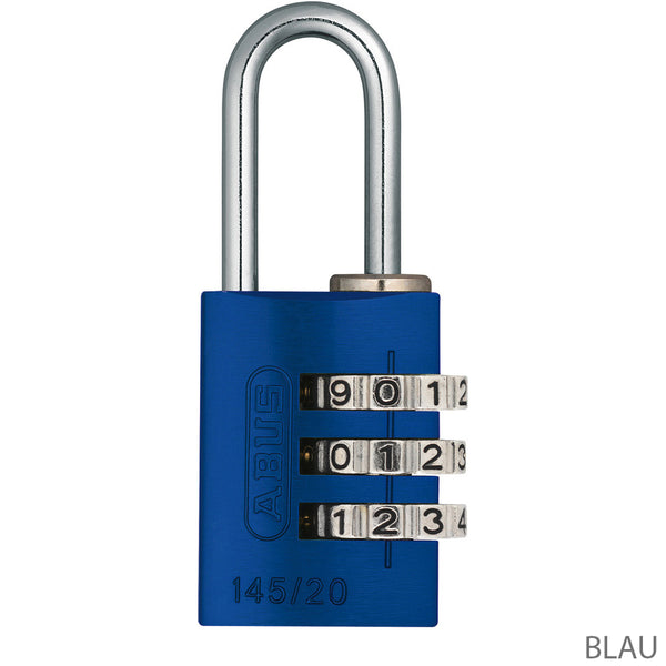 Abus 145 20 lock tag combination lock | red