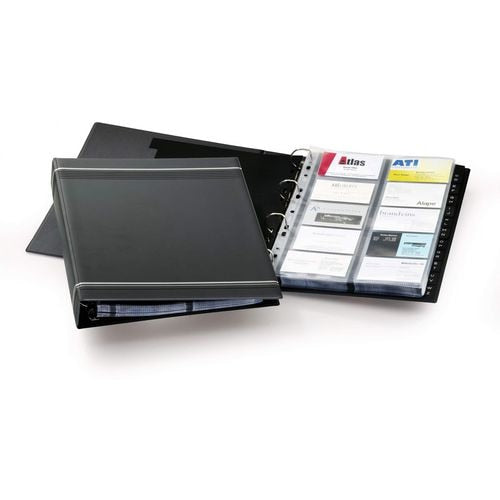 Visitekaartringmap durable 2388 2388 400 kaarten a4