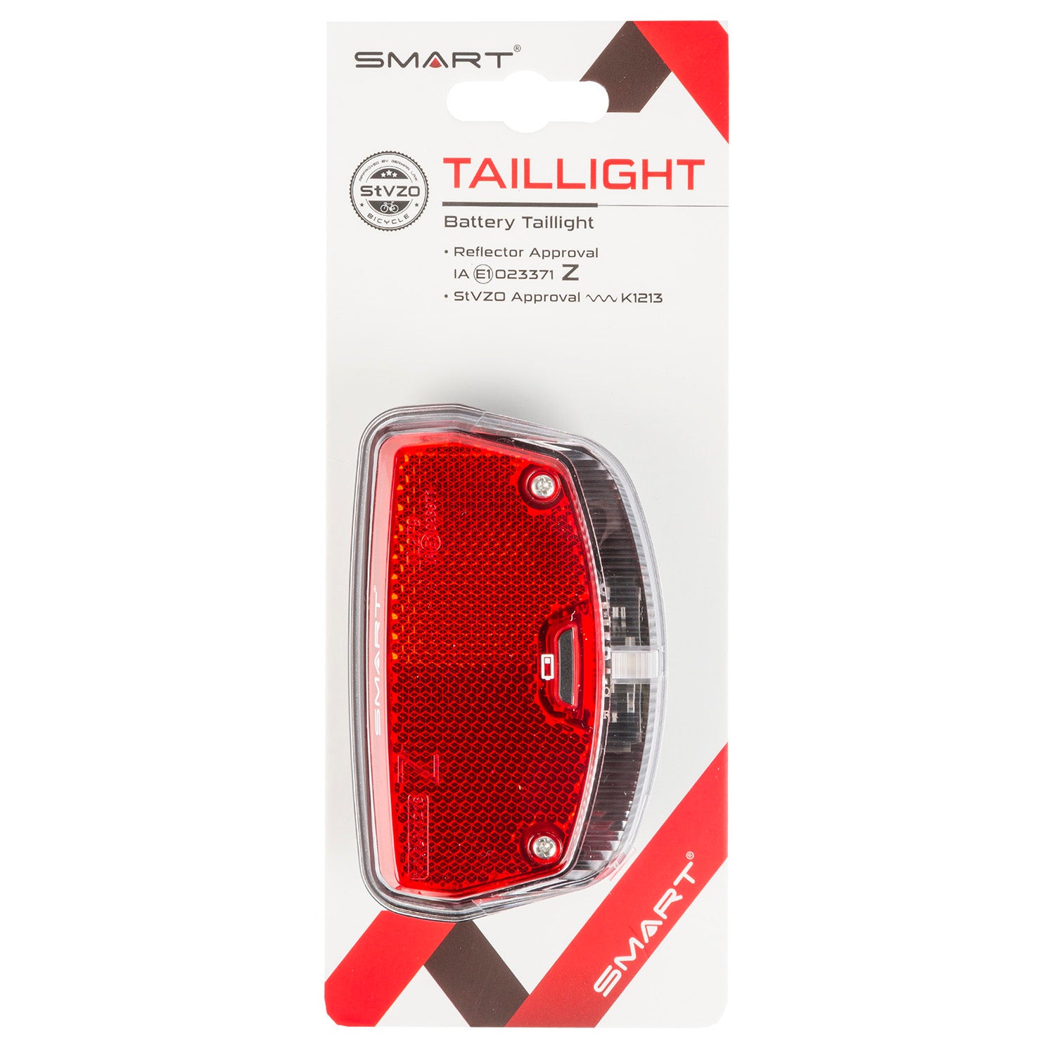 Smart tunnel battery carrier rear light