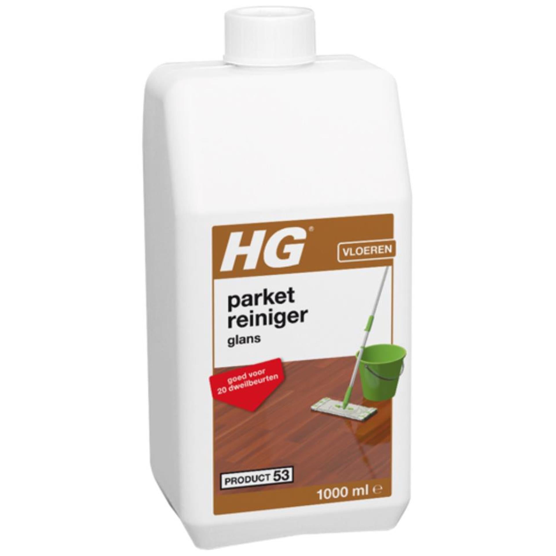 Hg parketreiniger glans 1l