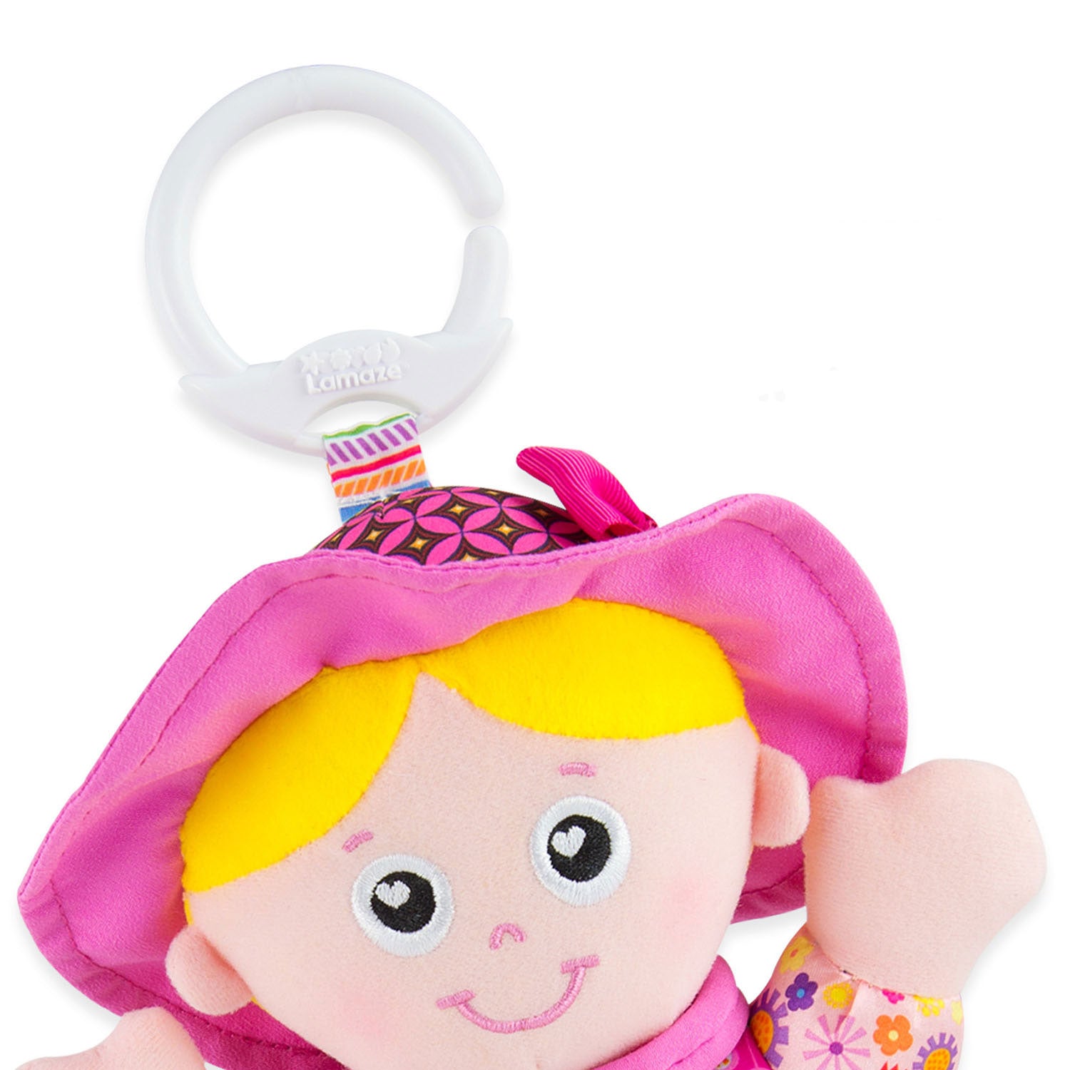 Lamaze mijn vriendin emily - grijp- en bijtspeelgoed - educatief babyspeelgoed - knuffel - spelen en ontdekken