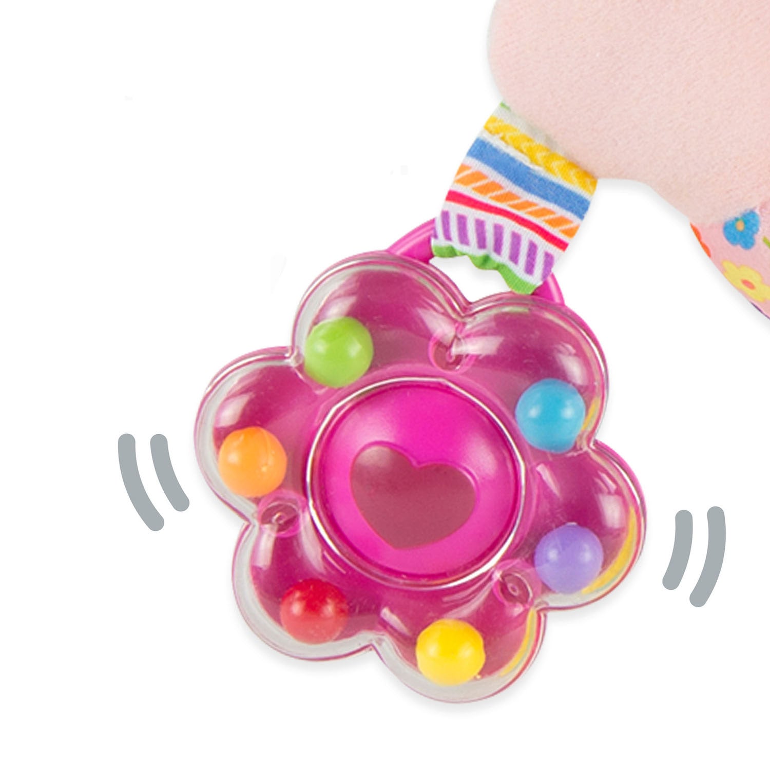 Lamaze mijn vriendin emily - grijp- en bijtspeelgoed - educatief babyspeelgoed - knuffel - spelen en ontdekken