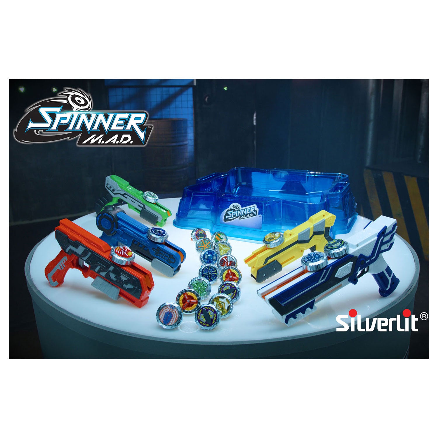 Spinner MAD Deluxe Battle Pack met Arena