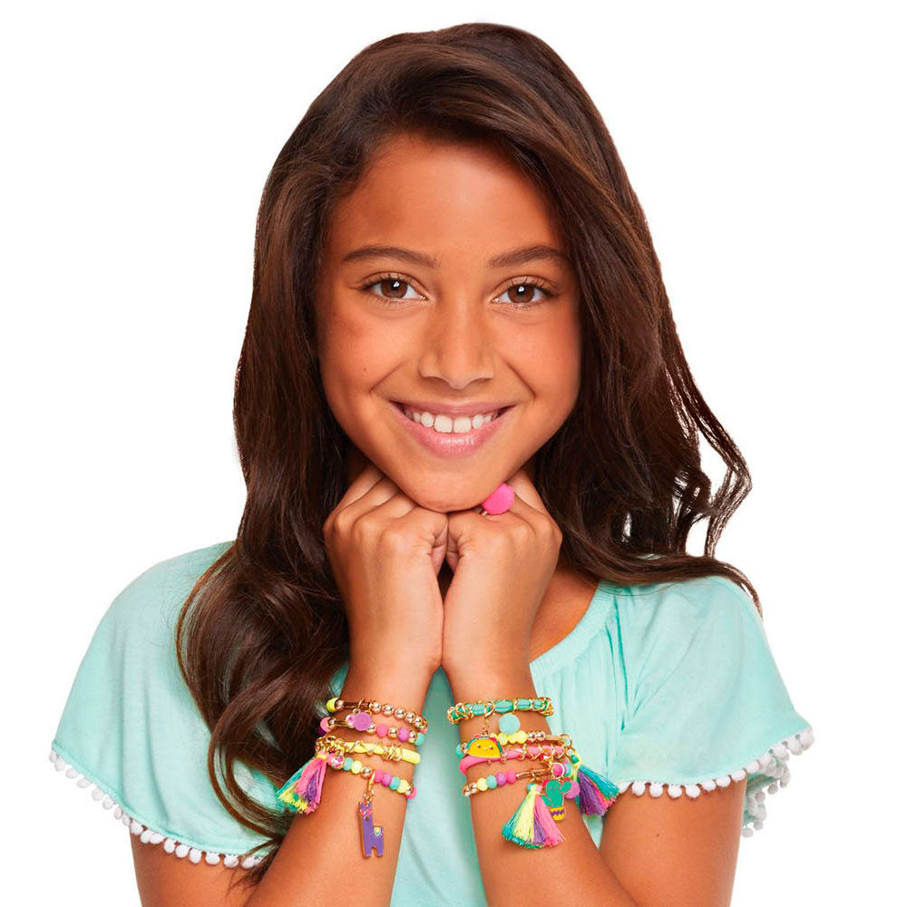 Spectron make it real - neon charm bracelets - make 10 bracelets and one ring