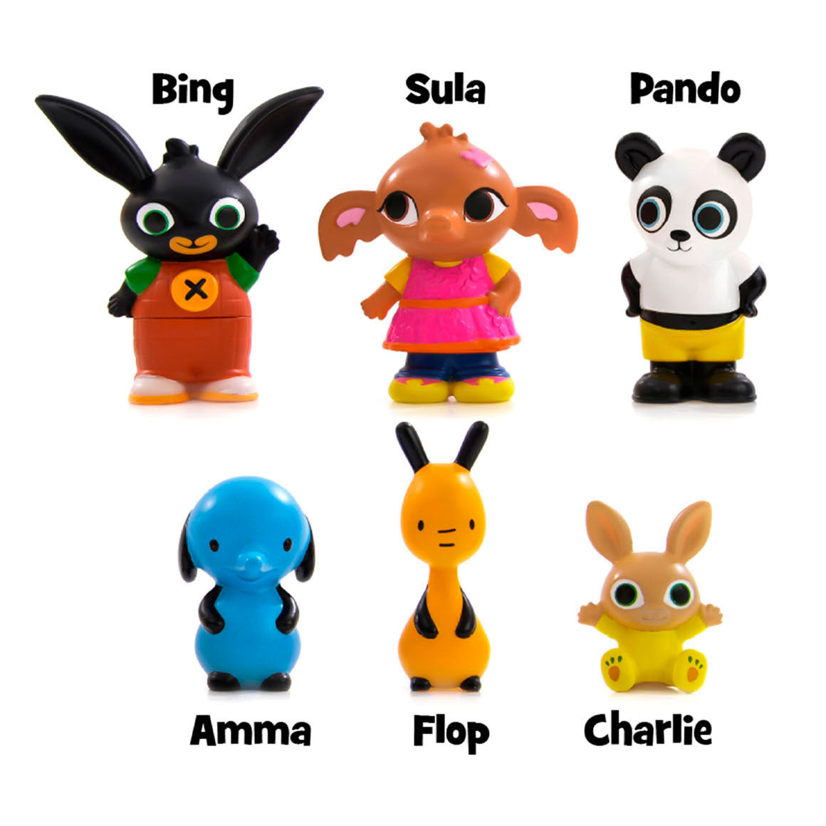 Bing koffer met 6 speelfiguren