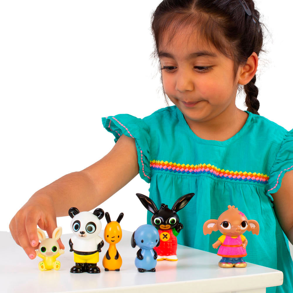Bing koffer met 6 speelfiguren