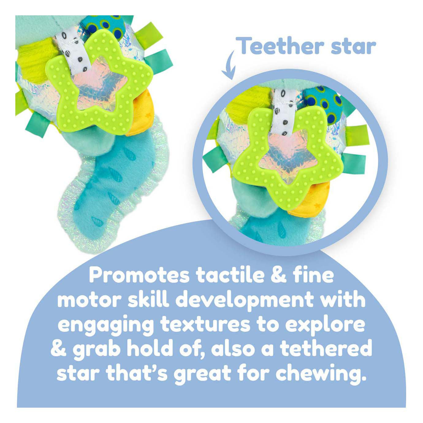 Lamaze alise de axolotl clip go