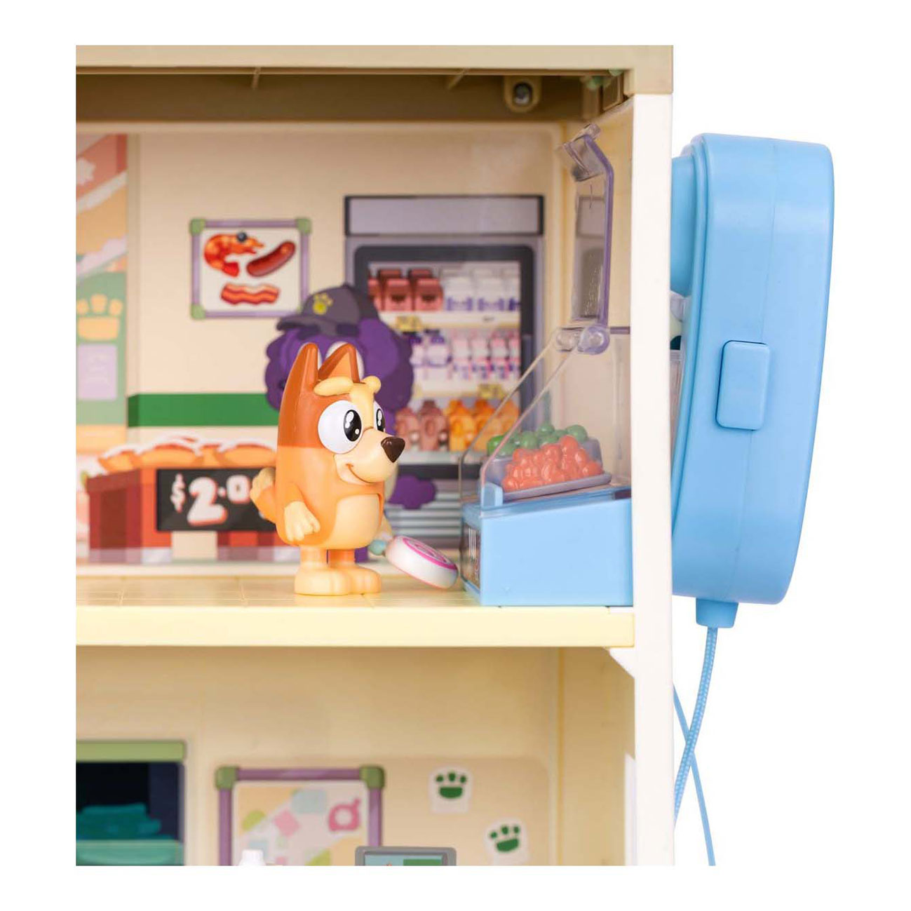 Moose toys bluey lets play chef - supermarkt speelset