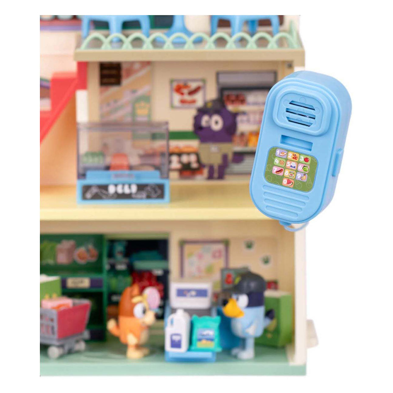 Moose toys bluey lets play chef - supermarkt speelset