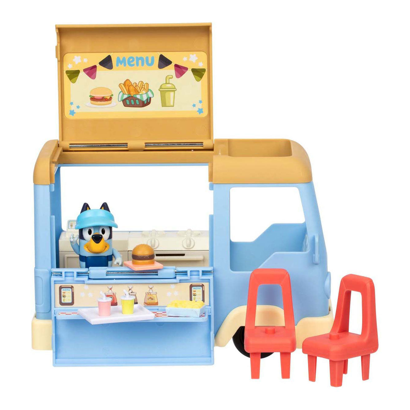 Moose toys bluey food truck speelset
