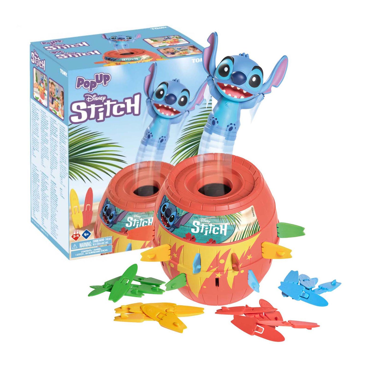 Tomy pop up stitch spel - 2 tot 4 spelers