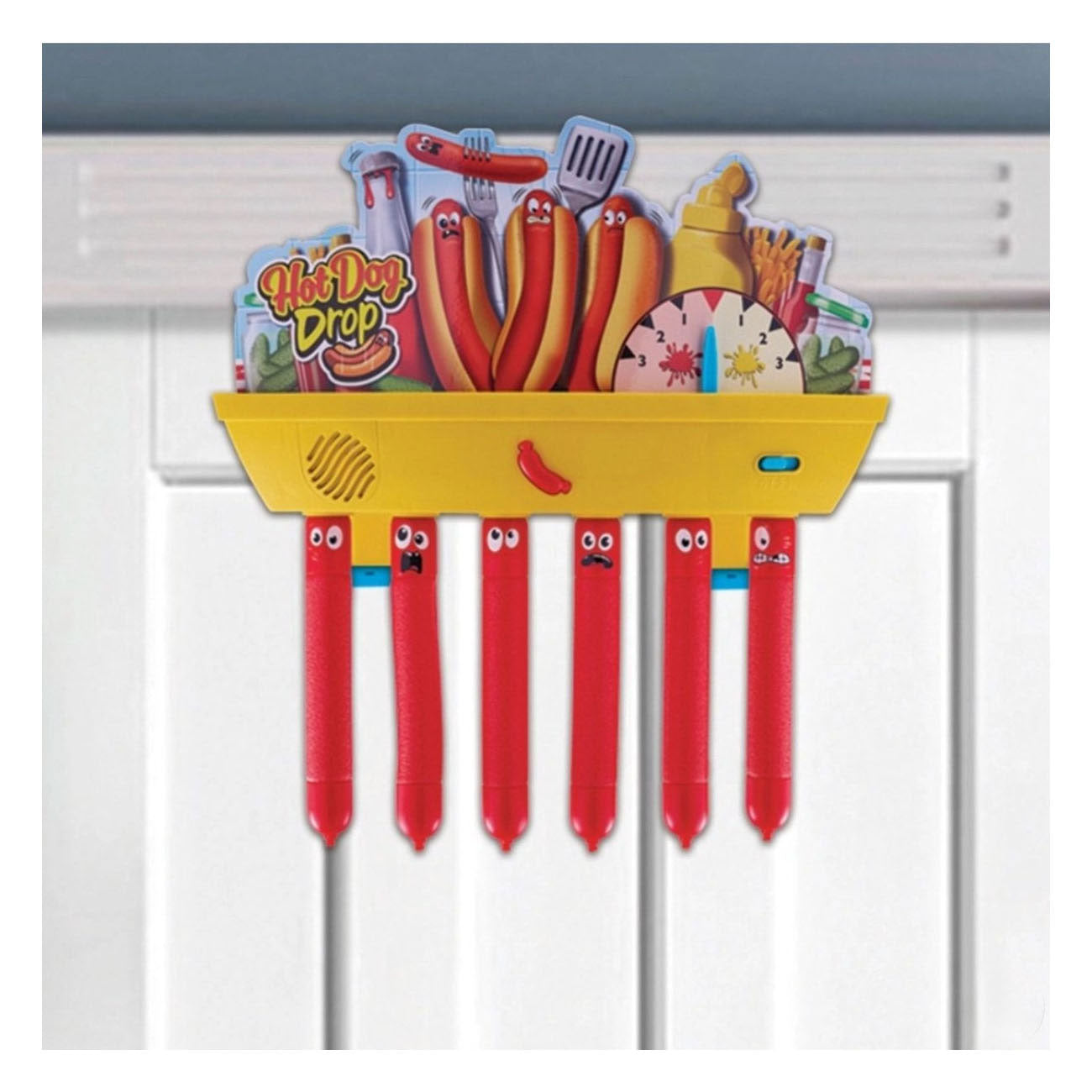 Spectron hot dog drop stokvangspel met geluidseffecten