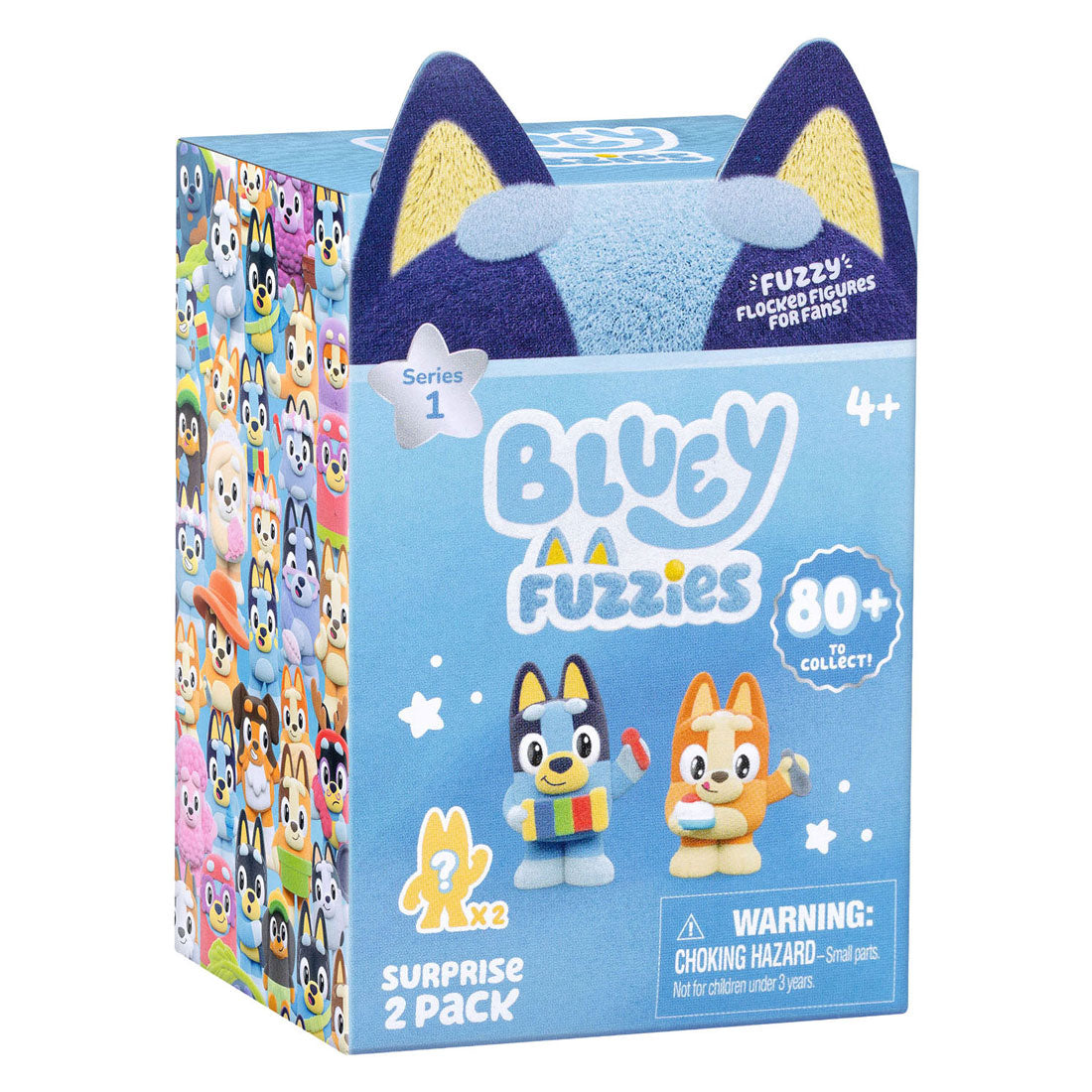 Spectron bluey verzamelfiguren - mini speelfiguren 2-pack blind box.