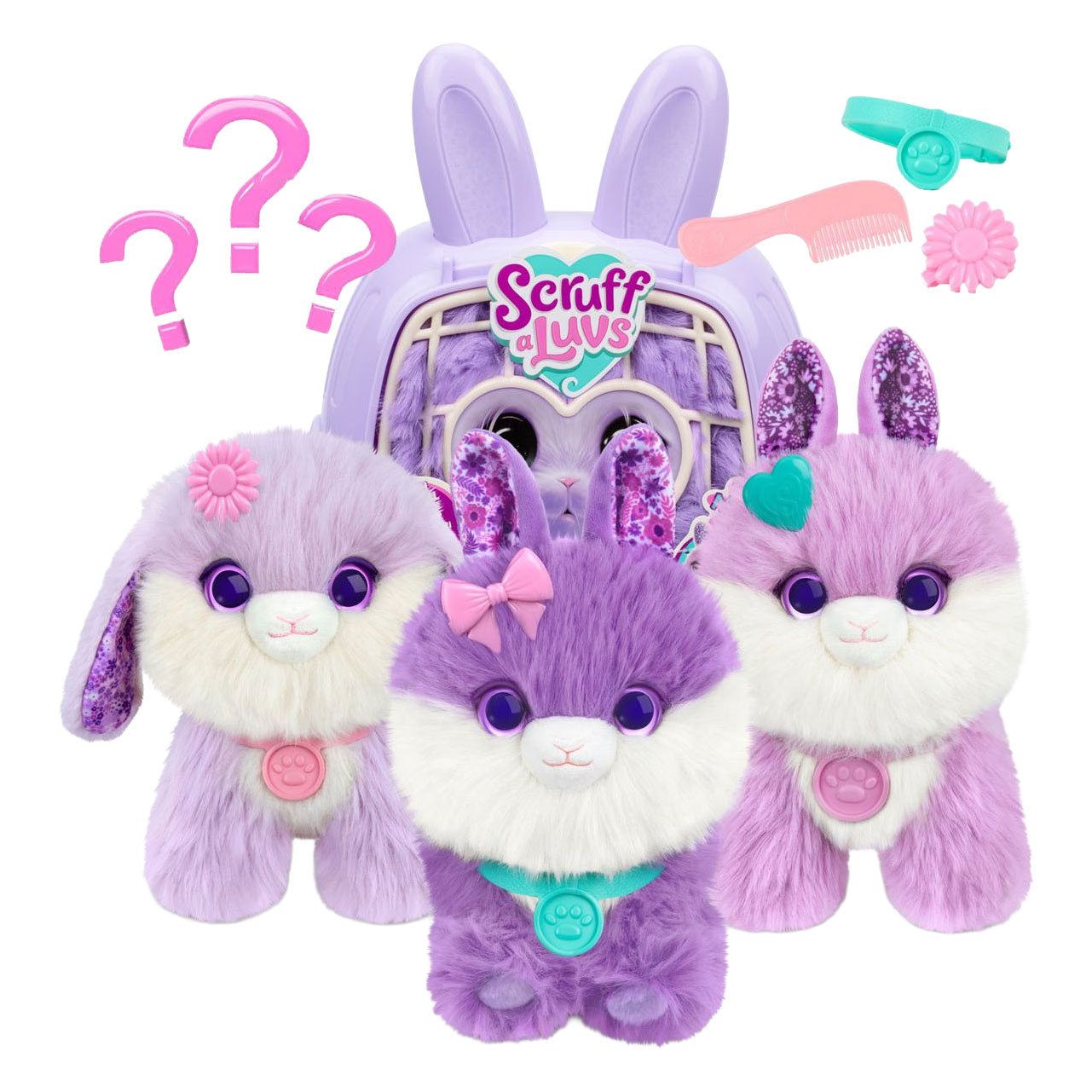 Spectron scruff a luv mystery konijn knuffel