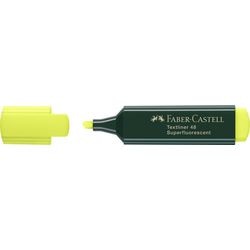 Tekstmarker textliner 154807 faber-castell schuine punt geel