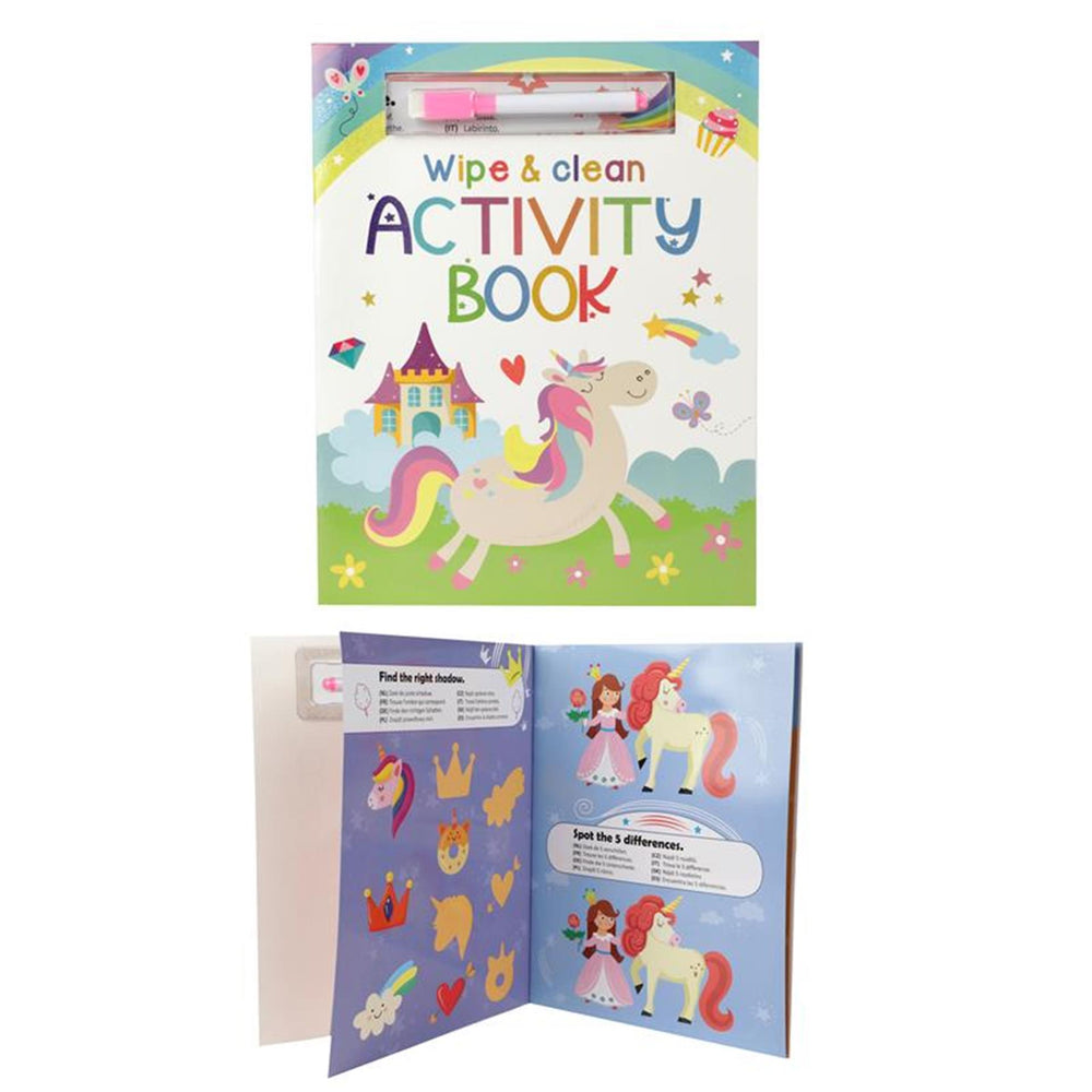 Toi-toys toi toys herbruikbaar activiteitenboek eenhoorn met pen