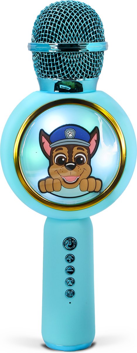 Paw Patrol Karaoke Microfoon Chase Bluetooth Met Licht