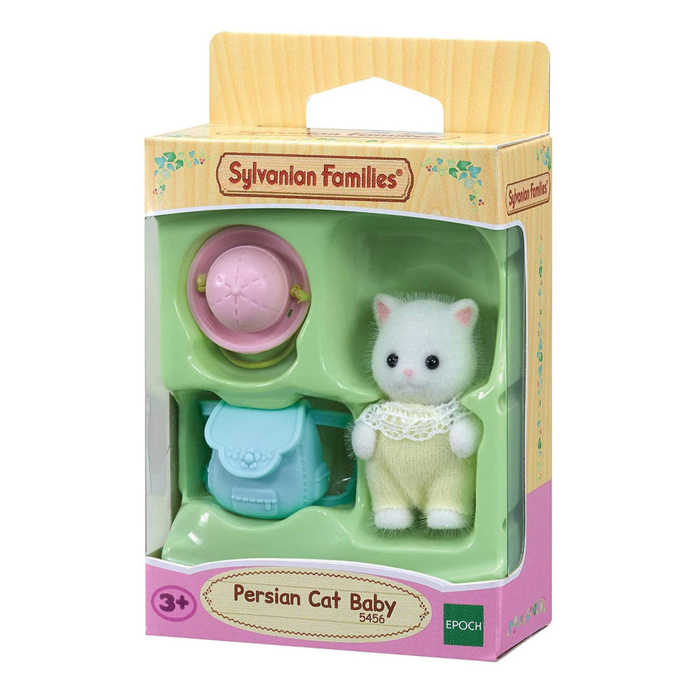Epoch sylvanian families 5456 baby perzische kat