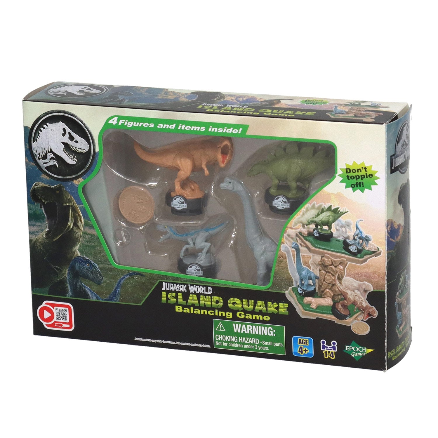 Epoch jurassic world island quake balansspel